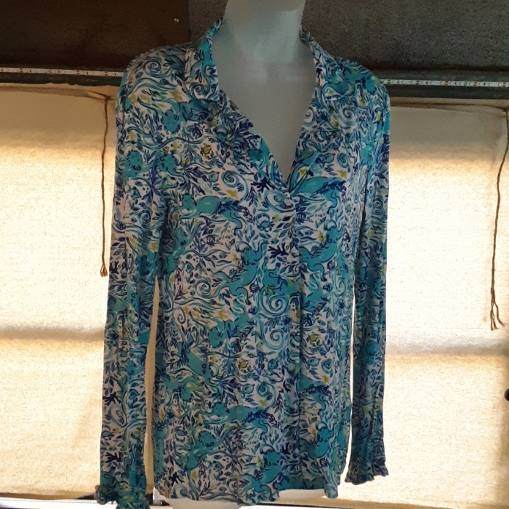 Lilly Pulitzer long sleeved top